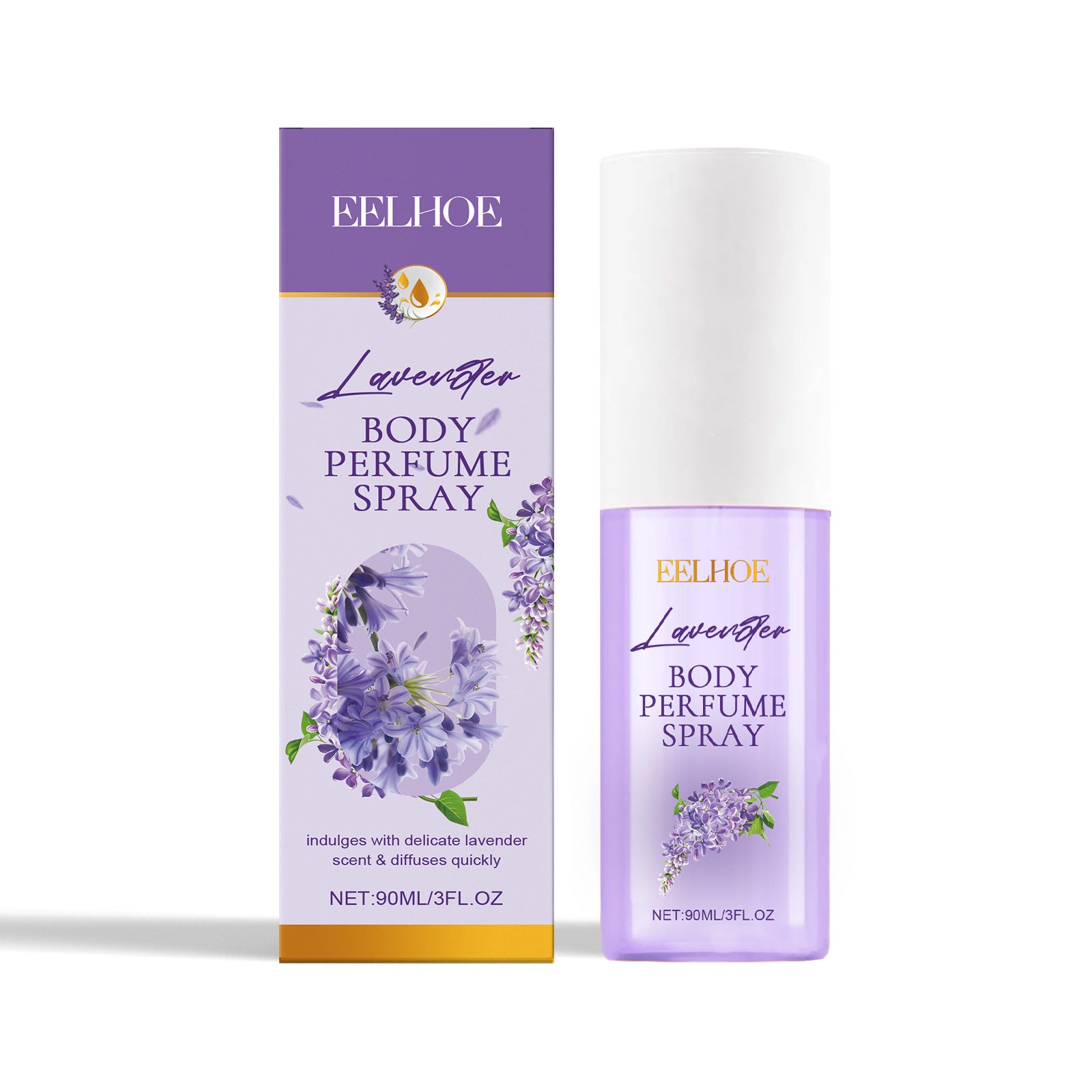 Lavender Body Skin Care Set Gentle Moisturizing Skin